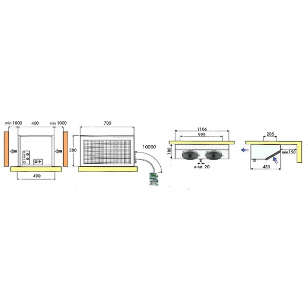 Groupe frigorifique BLOCKSYSTEME pour chambre froide positive Groupe frigorifique BLOCKSYSTEME pour chambre froide positive